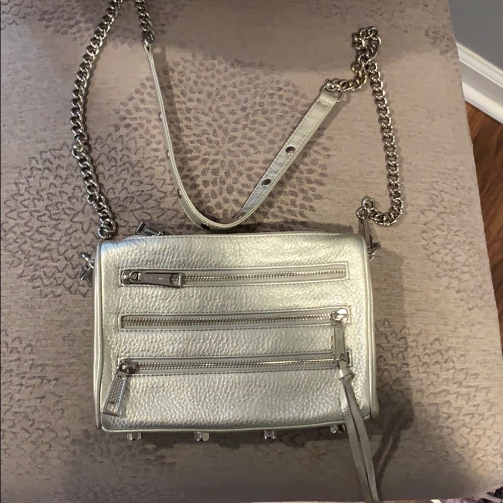 Rebecca Minkoff Mini Mac 5 zip crossbody